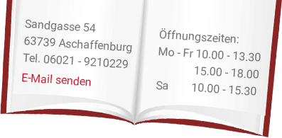 Bücherzimmer Aschaffenburg Kontakt und Öffnungszeiten